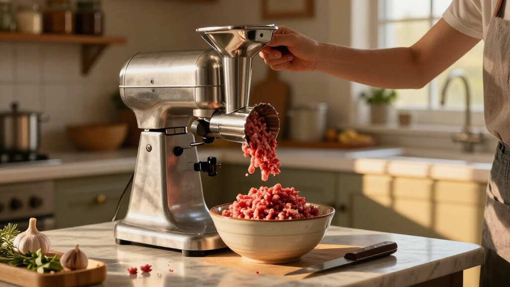 grinder attachment for stand mixer