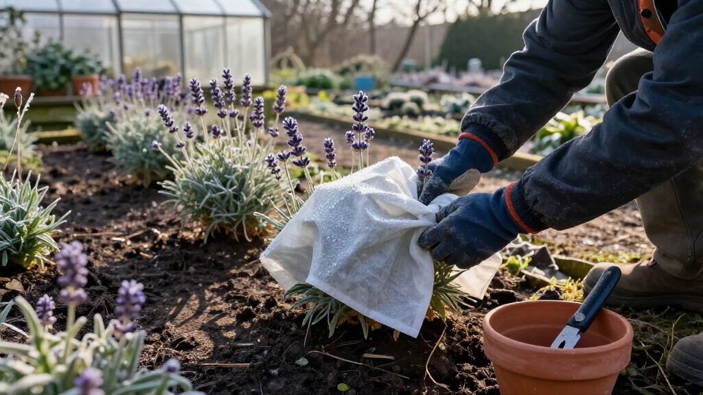 best lavender winter protection covers
