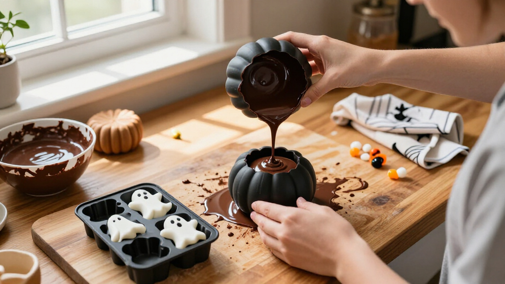Halloween chocolate molds