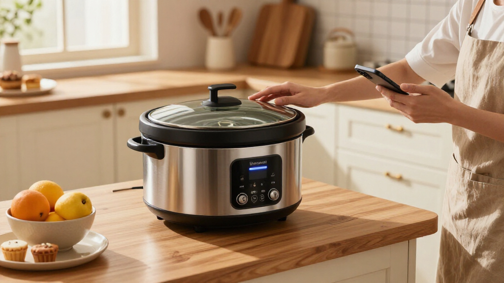 premium slow cookers with wifi