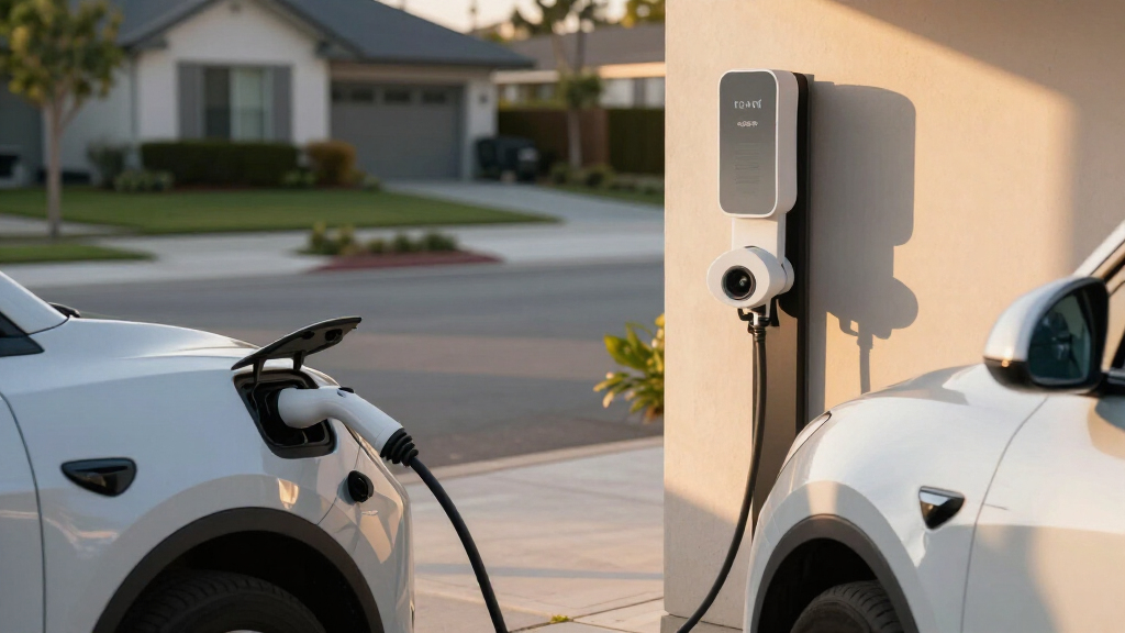 best load sharing ev charger pair for two vehicles