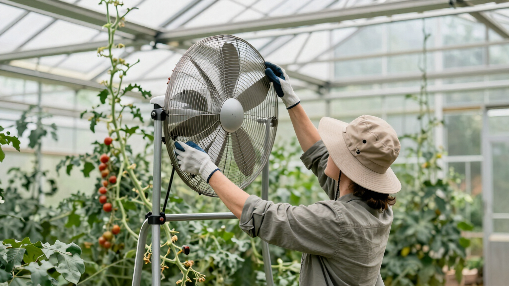 best greenhouse cooling fans