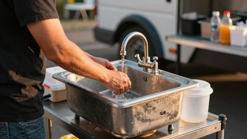 best commercial portable sinks for mobile kitchens