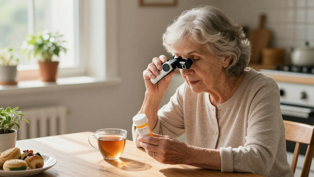 best portable electronic magnifiers for elderly vision loss