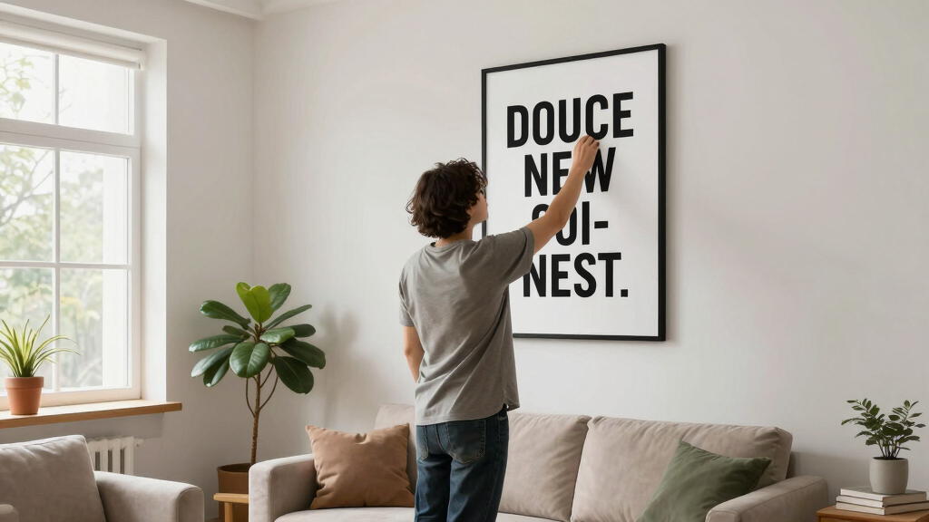 motivational quote wall art