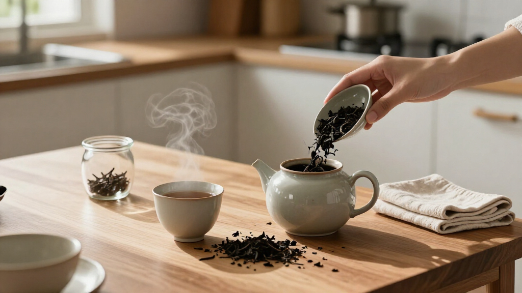 loose leaf black tea