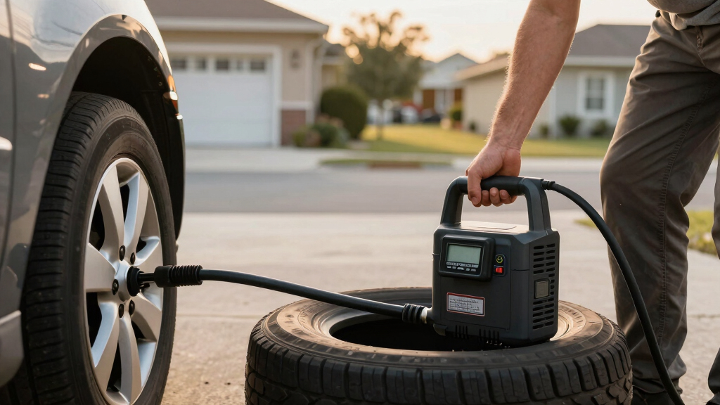 best tire inflator portable heavy duty