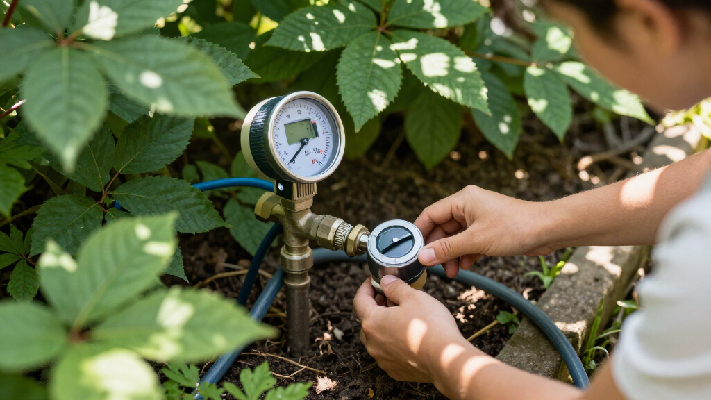 smart sprinkler valves with flow meters