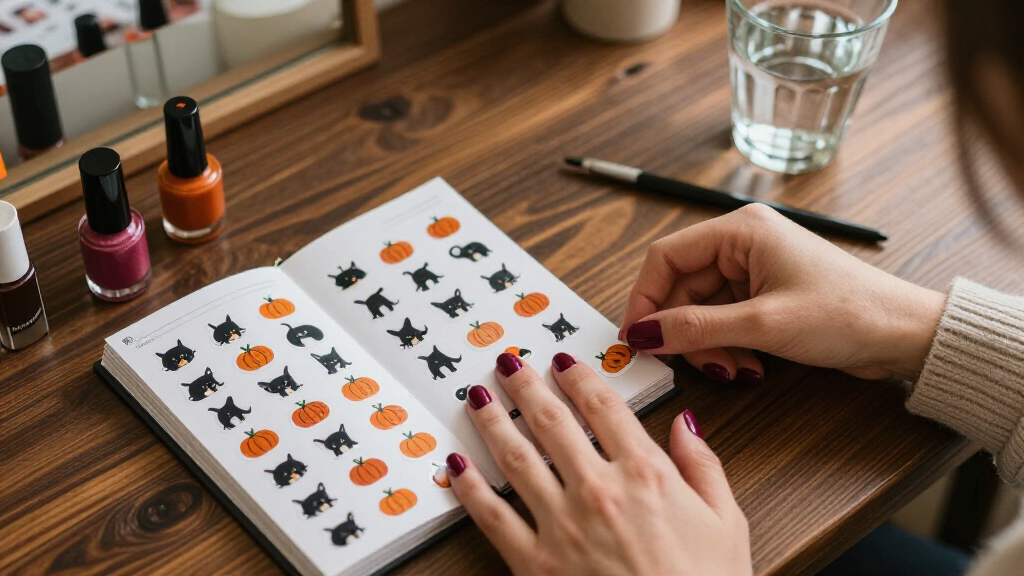Halloween nail art stickers