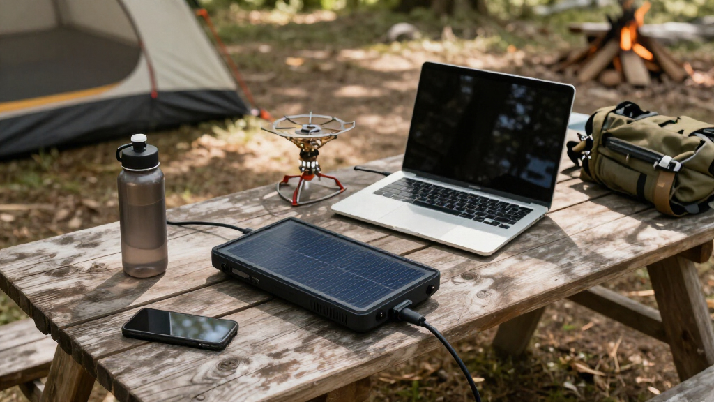best solar laptop charger for camping