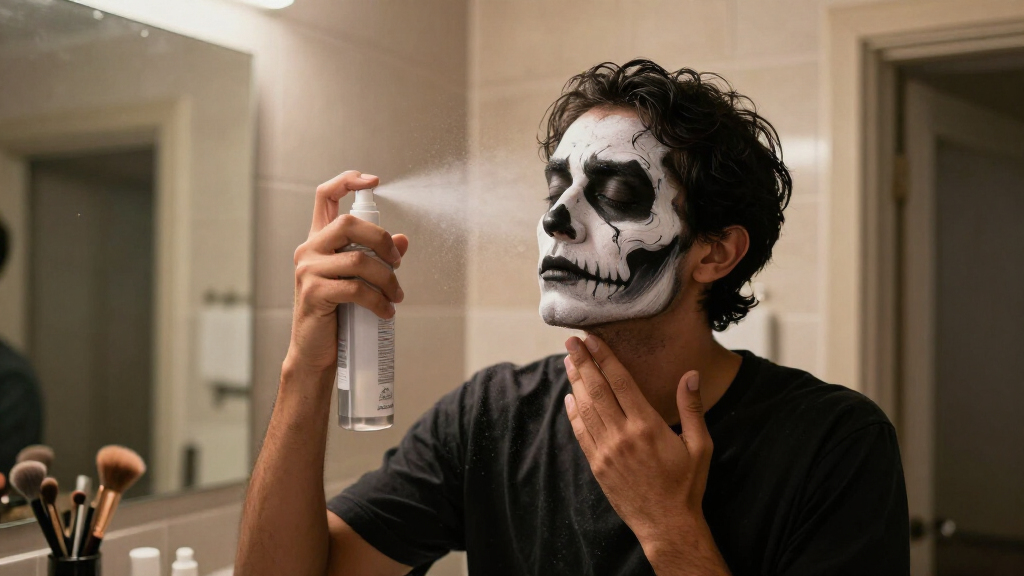 waterproof Halloween makeup sealers