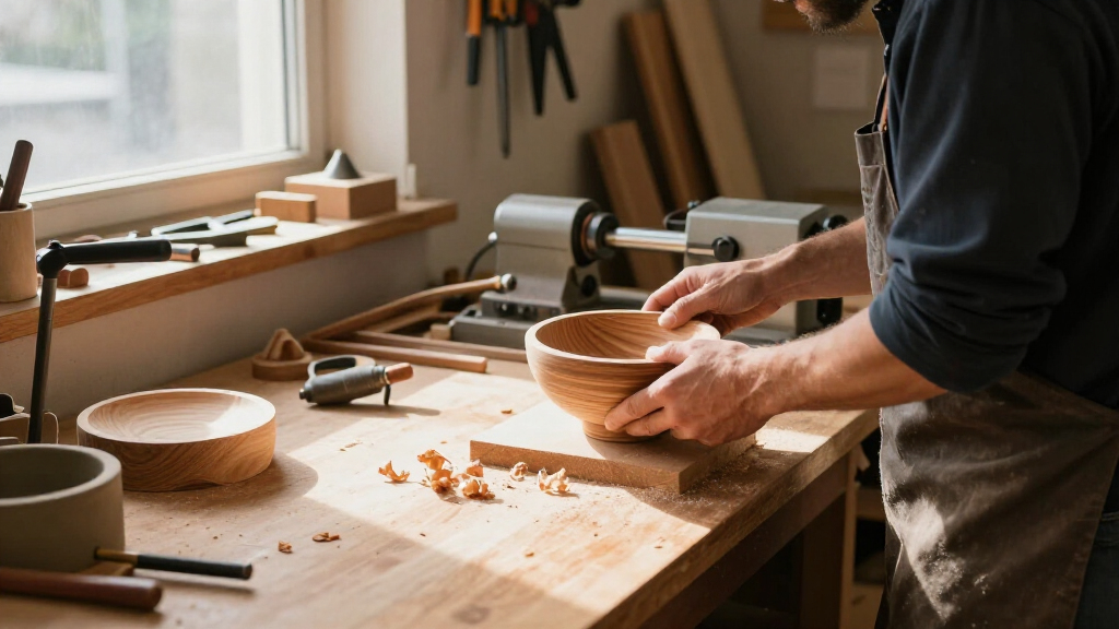 benchtop wood lathe for professional woodworking