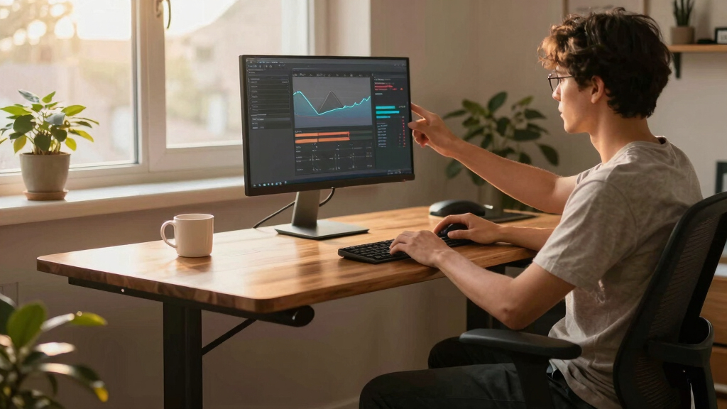 best standing desk l shaped