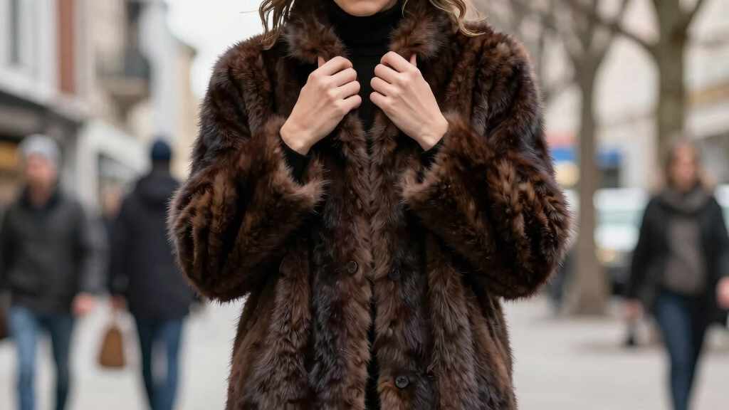 fur coat