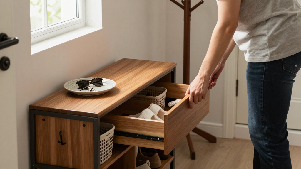 best entryway storage sets