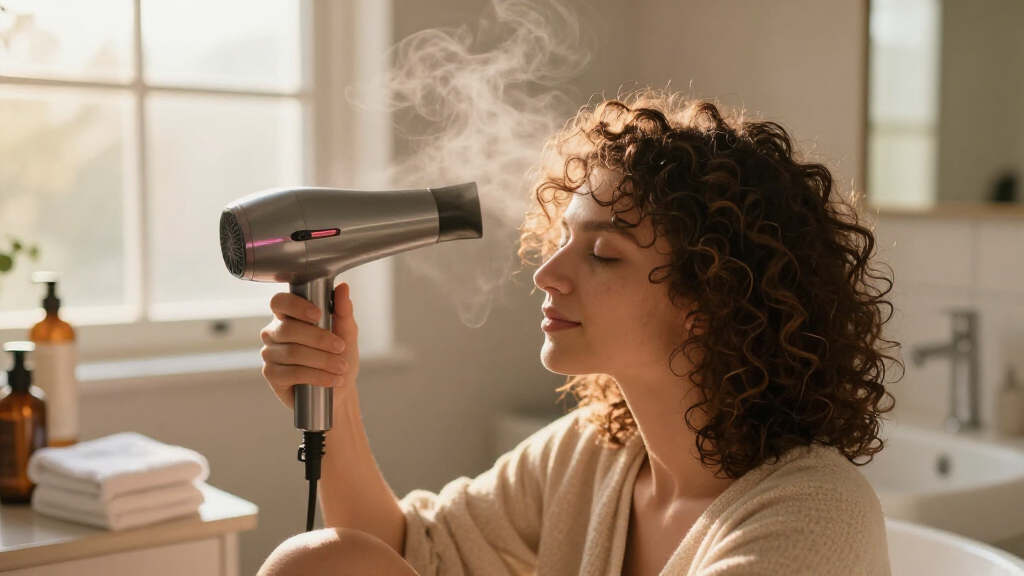 best hair steamer for curl hydration