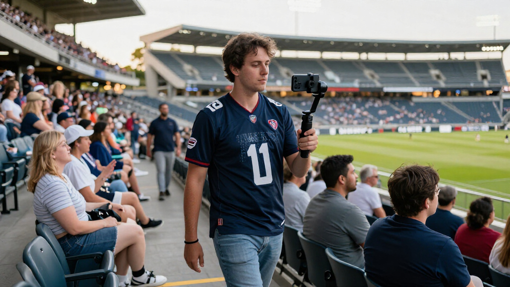 best gimbal for walking stadium vlogs