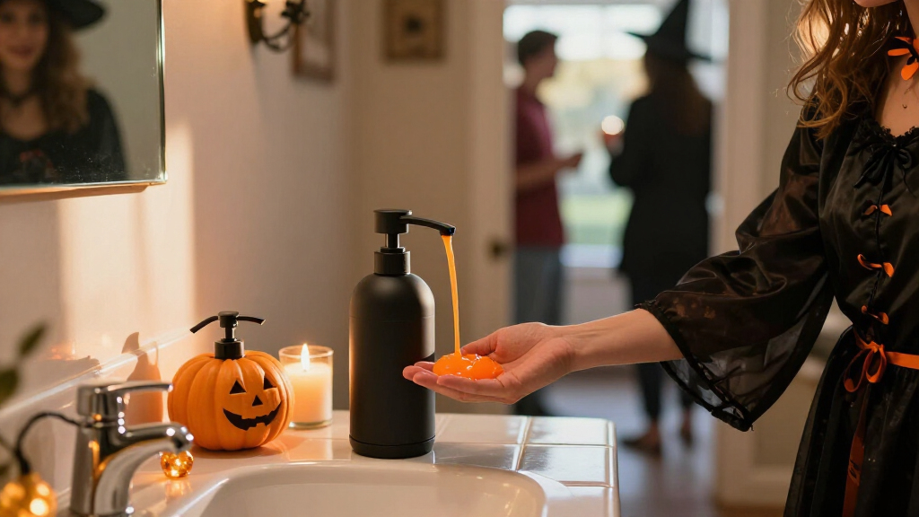 automatic soap dispensers for Halloween parties