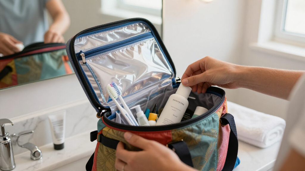 travel organizers for toiletries