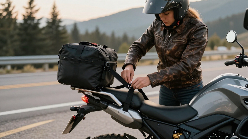 motorcycle luggage tail bags
