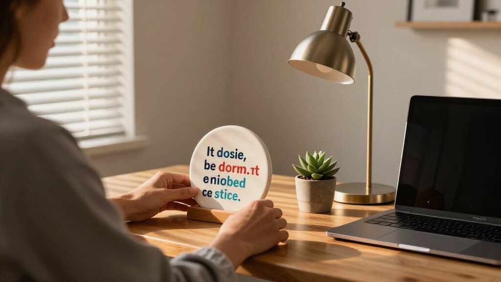 motivational desk accessories