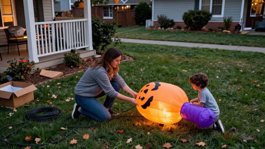 Halloween inflatables