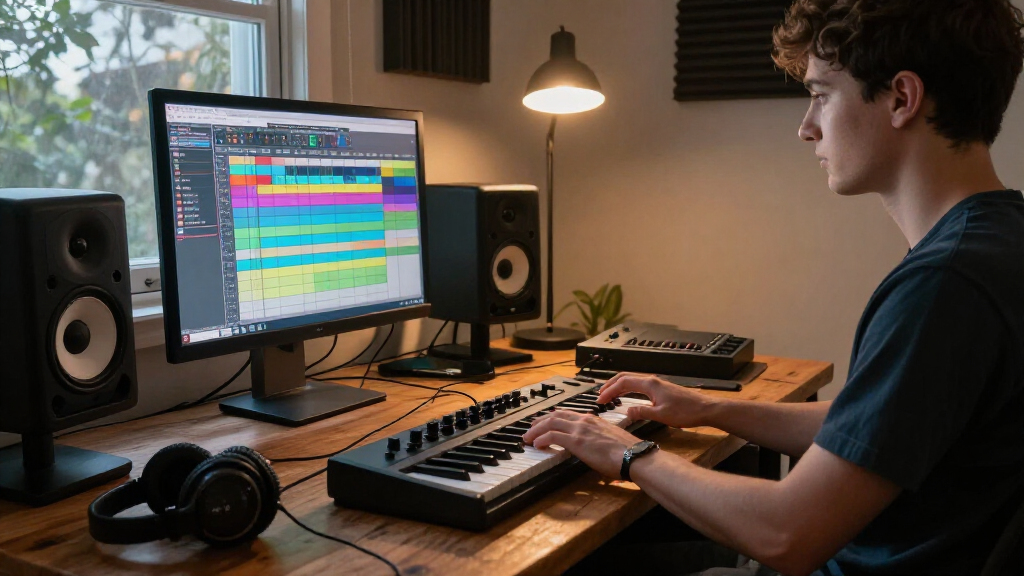 MIDI keyboards for music production
