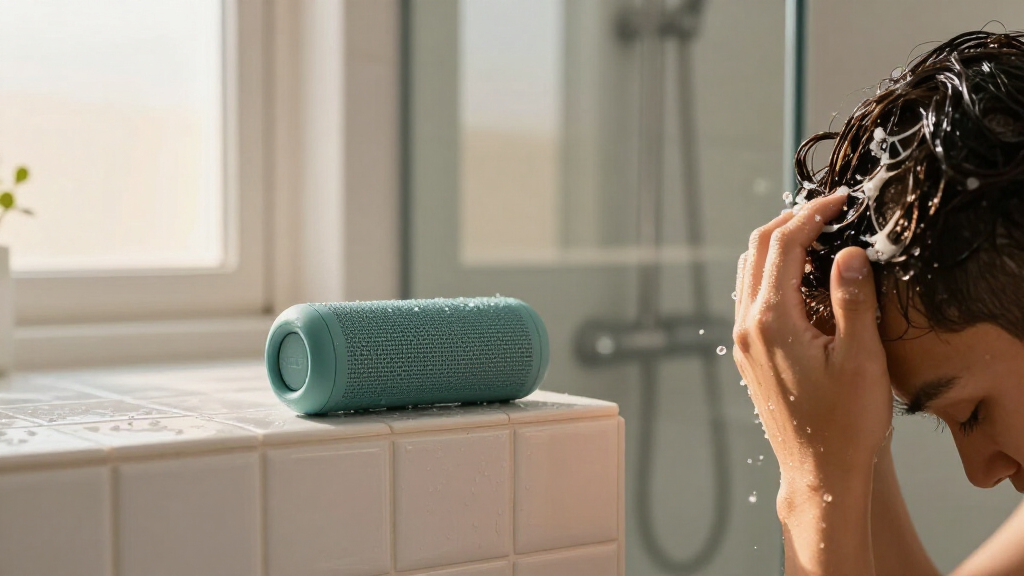 waterproof shower speakers