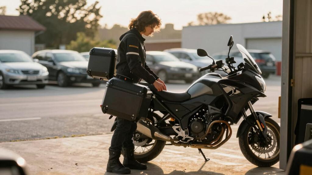 motorcycle touring luggage sets