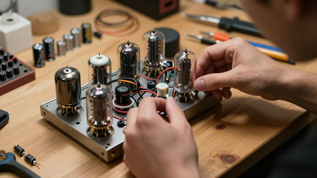 tube amplifier for vinyl listening