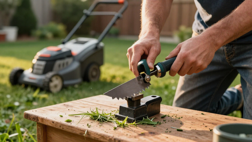 13 best lawn mower blade sharpeners