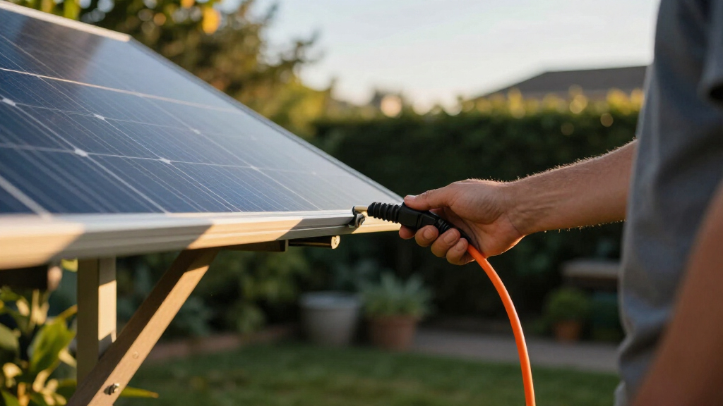 solar panel outdoor extension cords