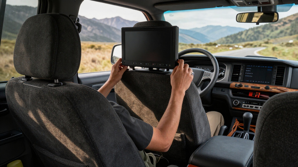 best rear seat entertainment monitor for off-grid road trips
