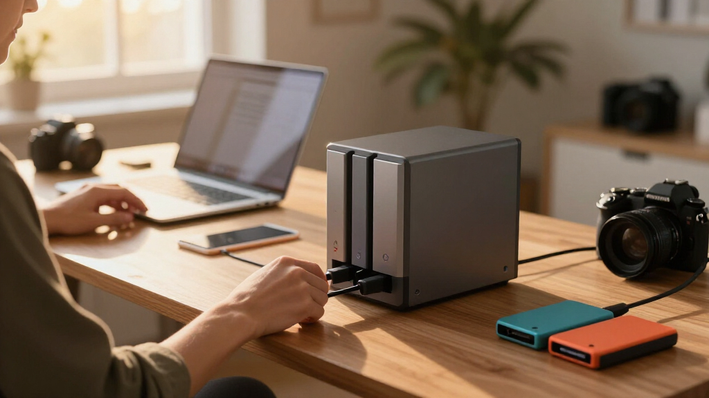 best network attached storage 4 bay for creators