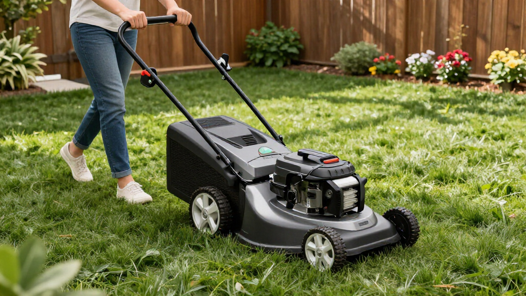 startup for lawnmower gas