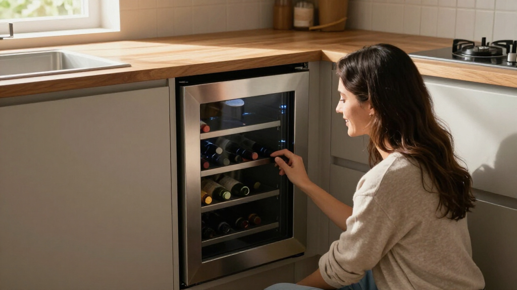 wine coolers for small spaces