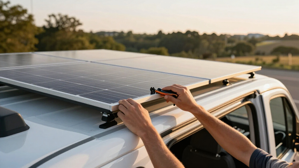solar panel kits for camper vans