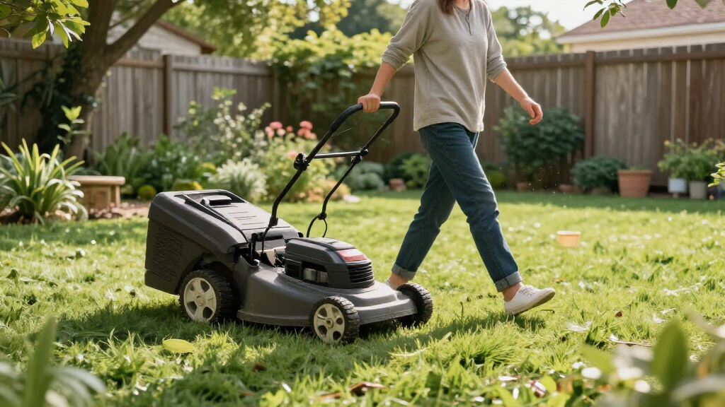 best battery lawn mower self propelled