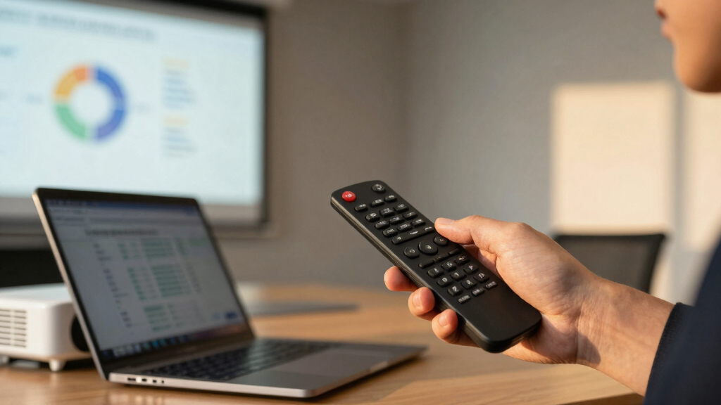 business presentation remote