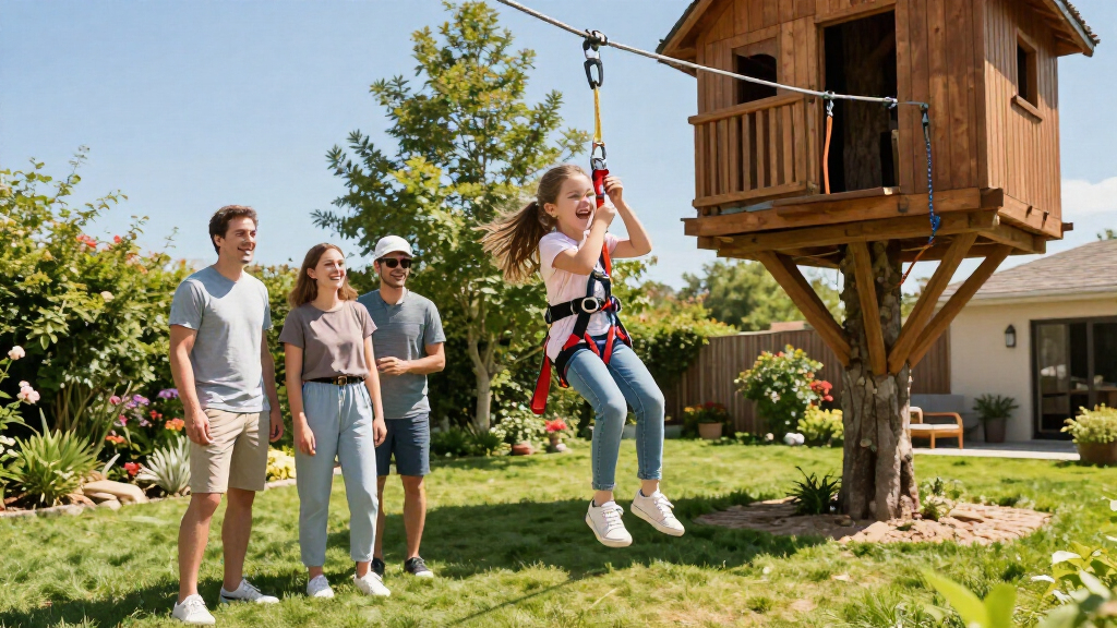 backyard zipline kits