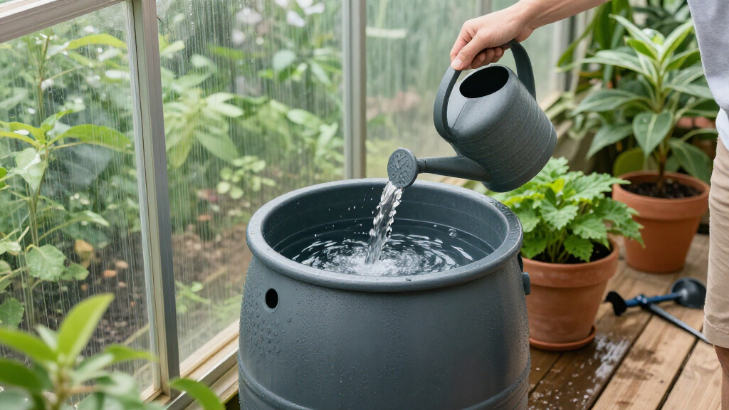best rainwater collection systems for greenhouses