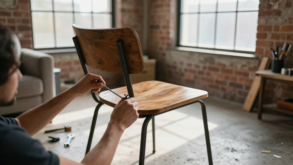 industrial accent chairs