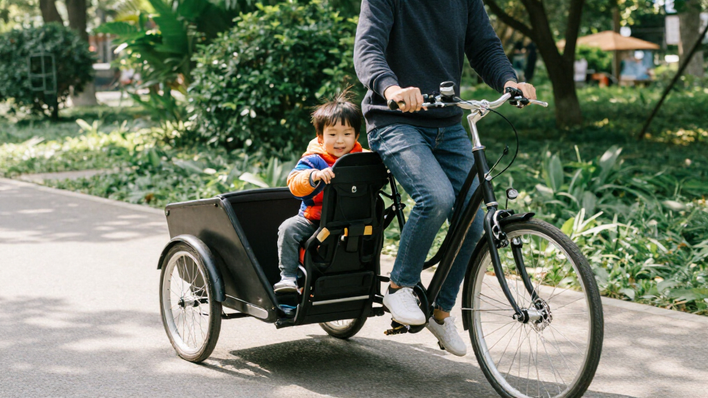best child carrying setup for cargo e bikes