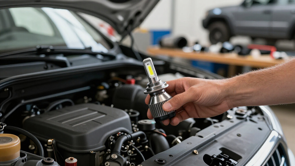 automotive LED headlight bulbs