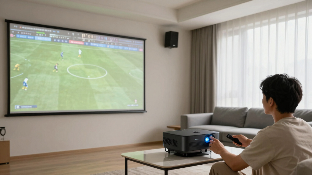best ultra short throw projector for sports