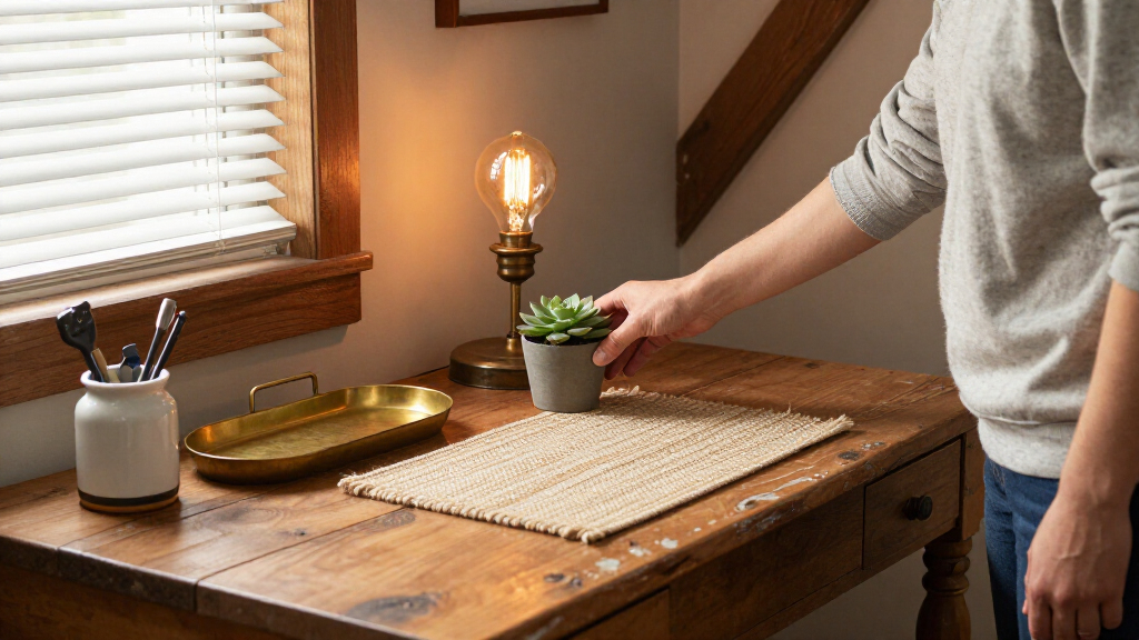 farmhouse desk accessories