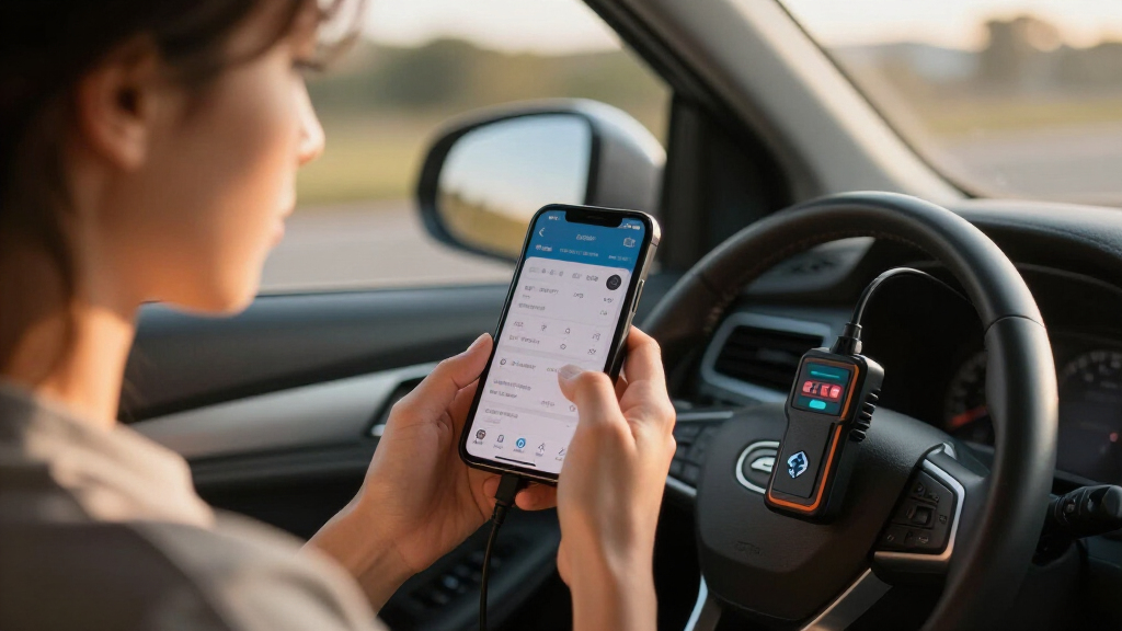 bluetooth obd2 scanners with app diagnostics