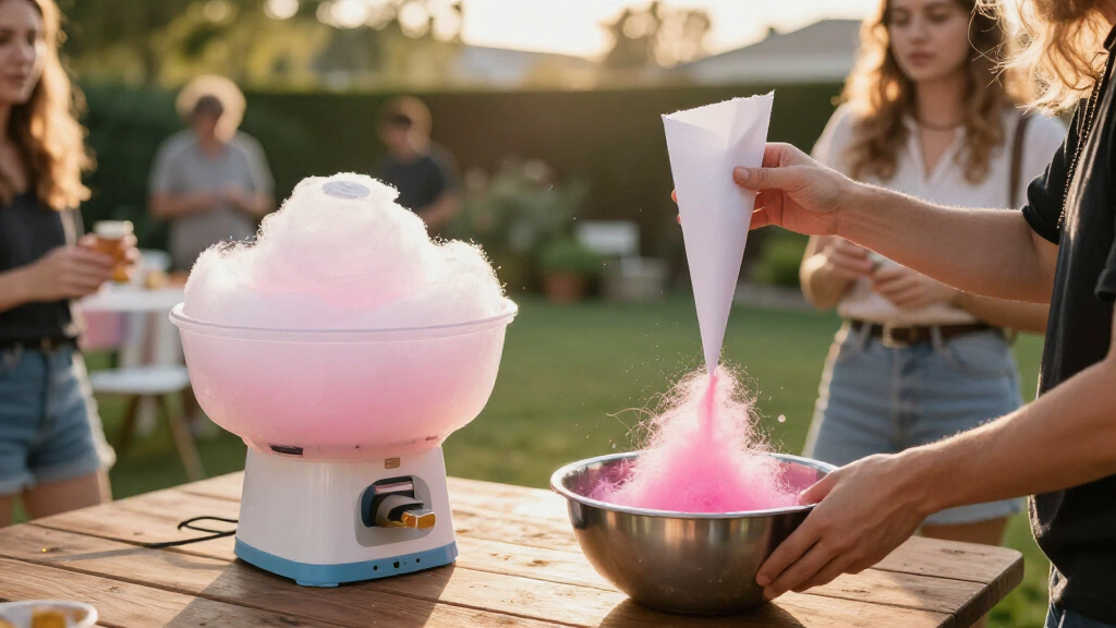 electric cotton candy machines