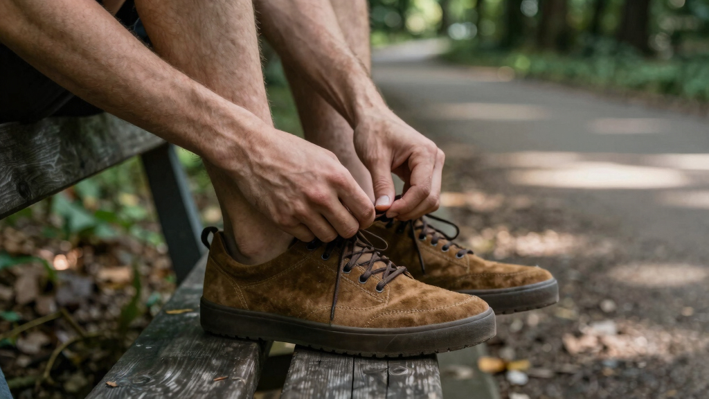 best brown trail sneakers