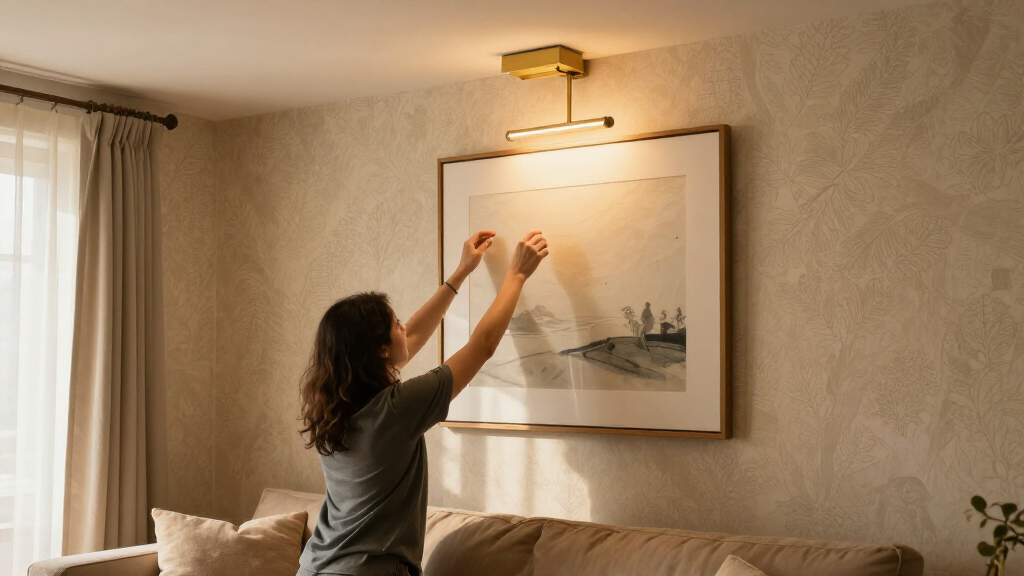 best picture lights for large artwork